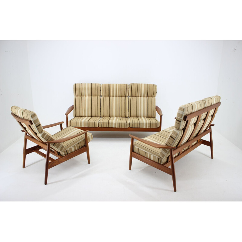 Vintage seating set, Arne Vodder France & Son, Denmark, 1960s