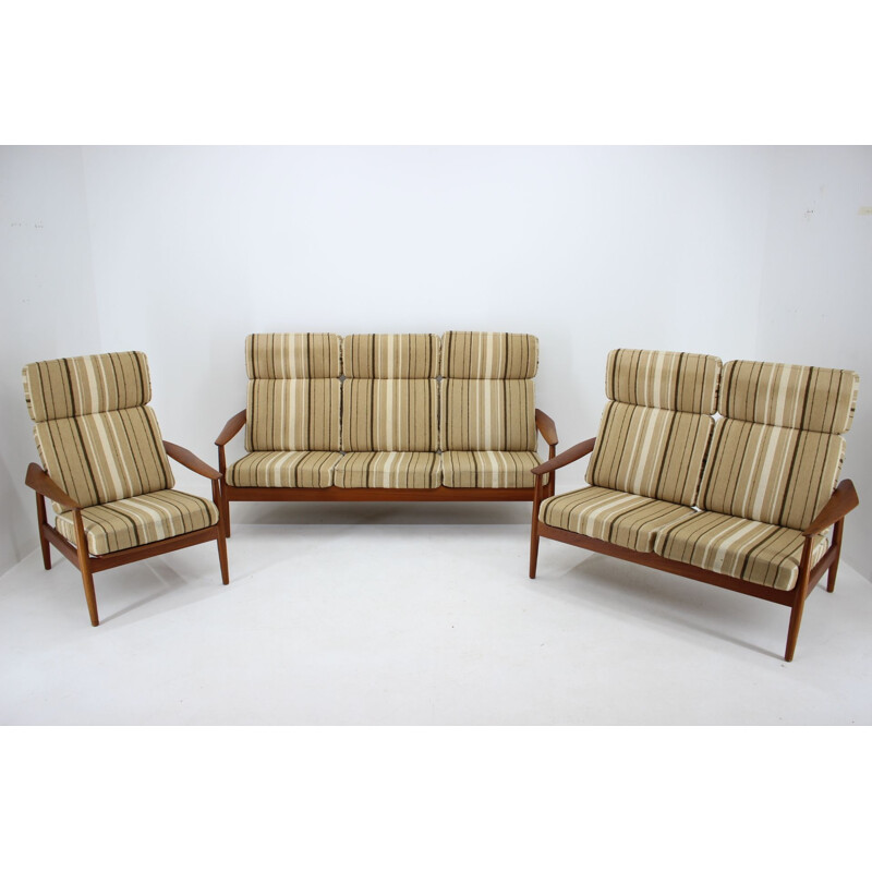 Vintage seating set, Arne Vodder France & Son, Denmark, 1960s