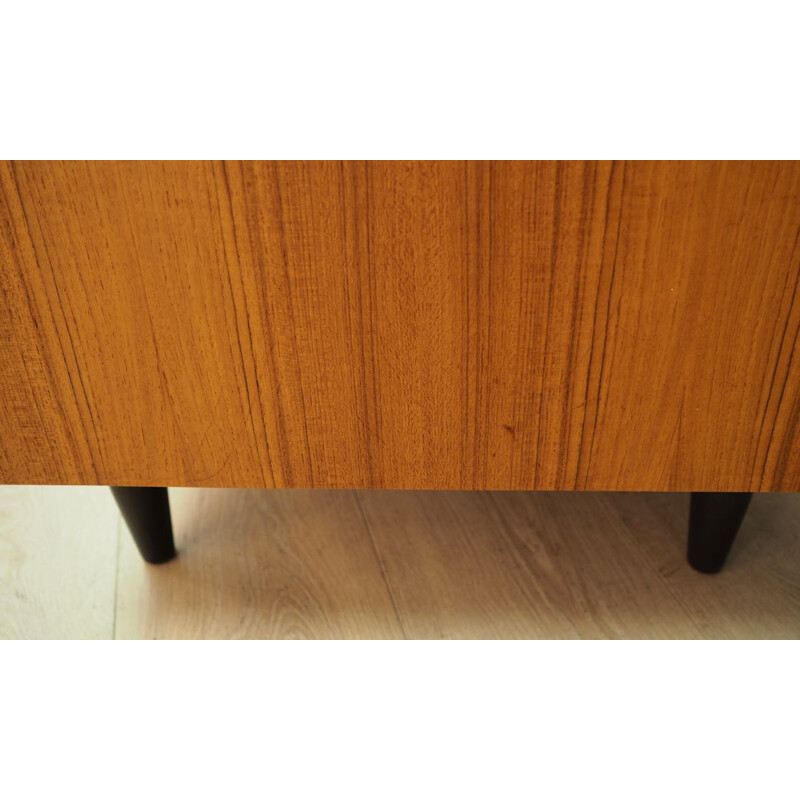 Vintage teak chest of drawers 1960 