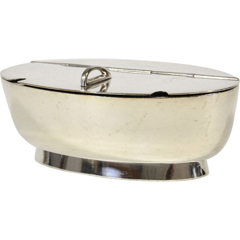 Vintage sugar bowl By Gio Ponti For Fratelli Calderoni, 1950s