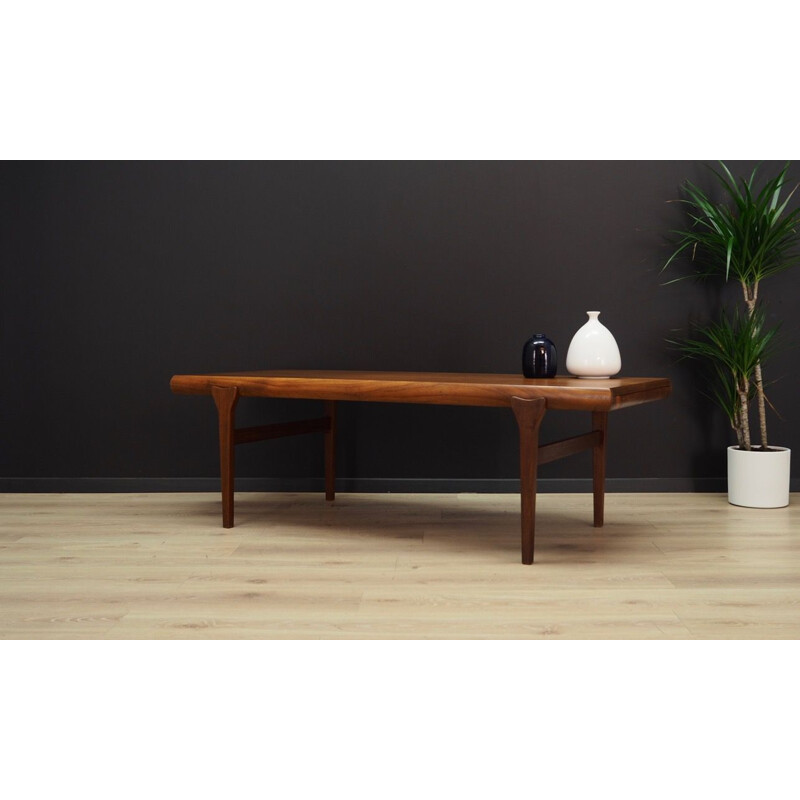 Vintage teak coffee table Johannes Andersen 1970