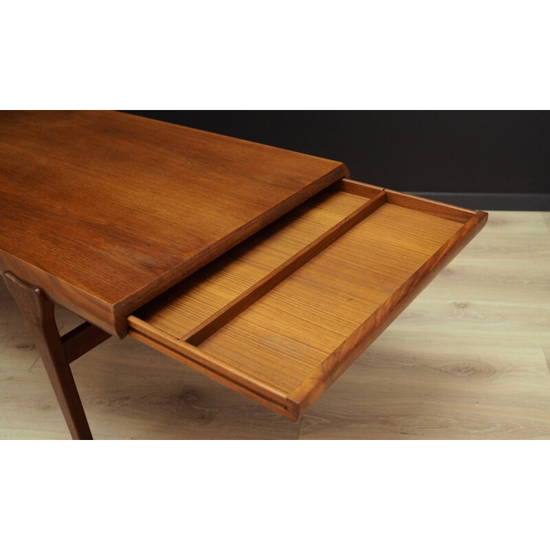 Vintage teak coffee table Johannes Andersen 1970