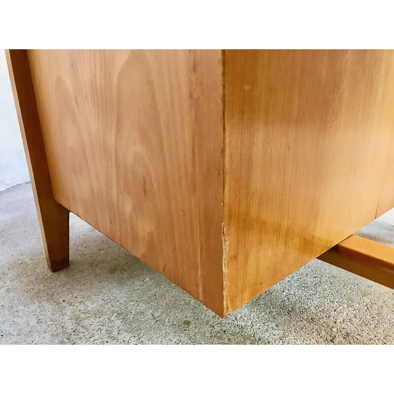 Vintage desk with Fold-Out German architect's 1950