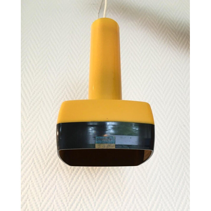 Vintage pendant lamp by Bent Karlby for A. Schroder and Kemi, 1970