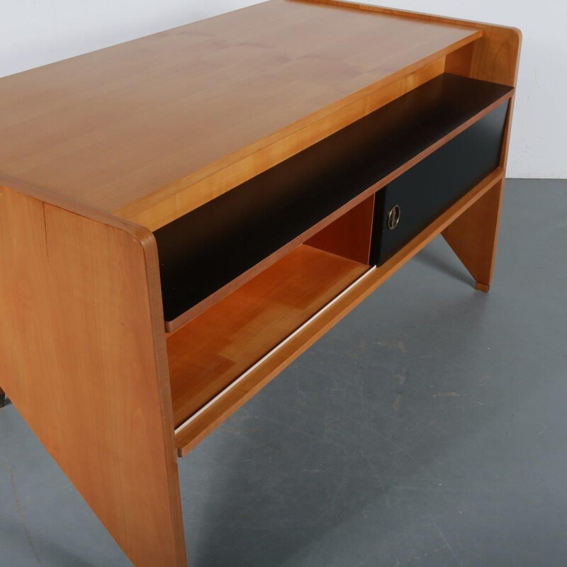 Vintage  "Oslo" desk by Oswald Vermaercke for V-Form, Belgium, 1950