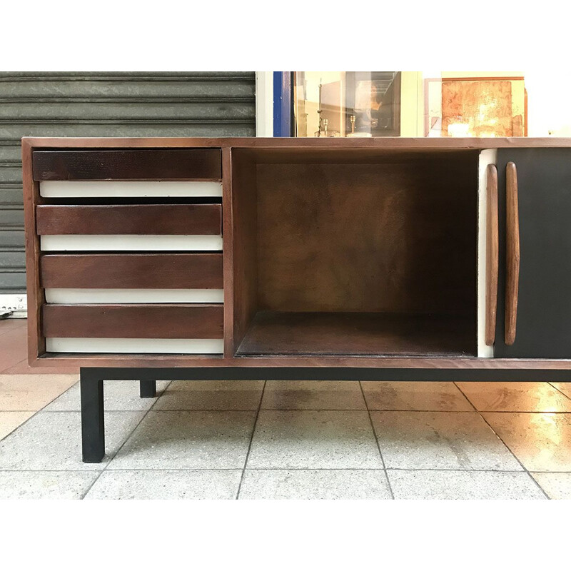 Cansado vintage buffet by Charlotte Perriand, 1959s