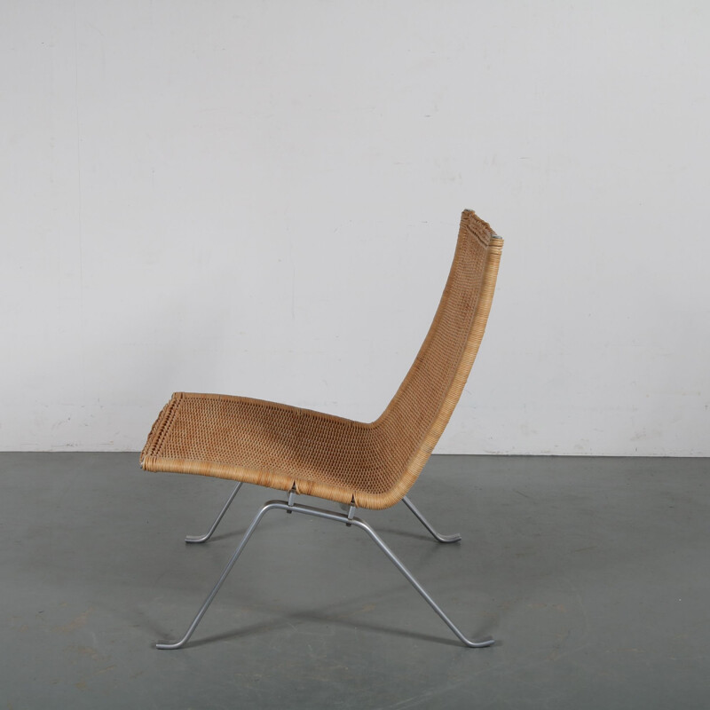 Vintage PK22 lounge chair by Poul Kjaerholm for Kold Christensen, Denmark, 1960s