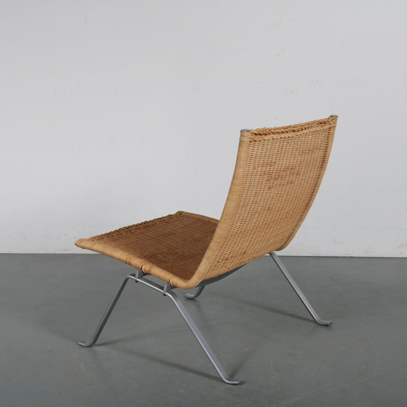 Vintage PK22 lounge chair by Poul Kjaerholm for Kold Christensen, Denmark, 1960s