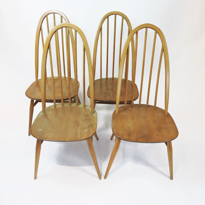 Chaise vintage en hêtre de Lucian Ercolani, 1960