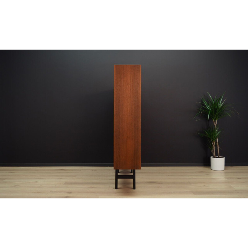 Vintage teak bookcase by Brouer Mobelfabrik, 1960-70s