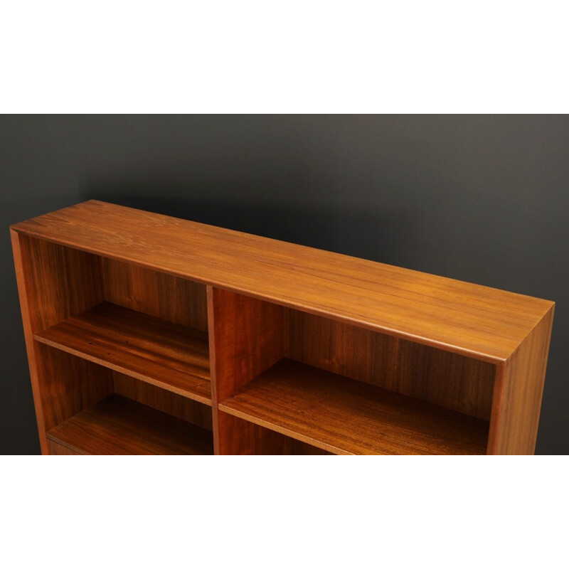 Vintage teak bookcase by Brouer Mobelfabrik, 1960-70s