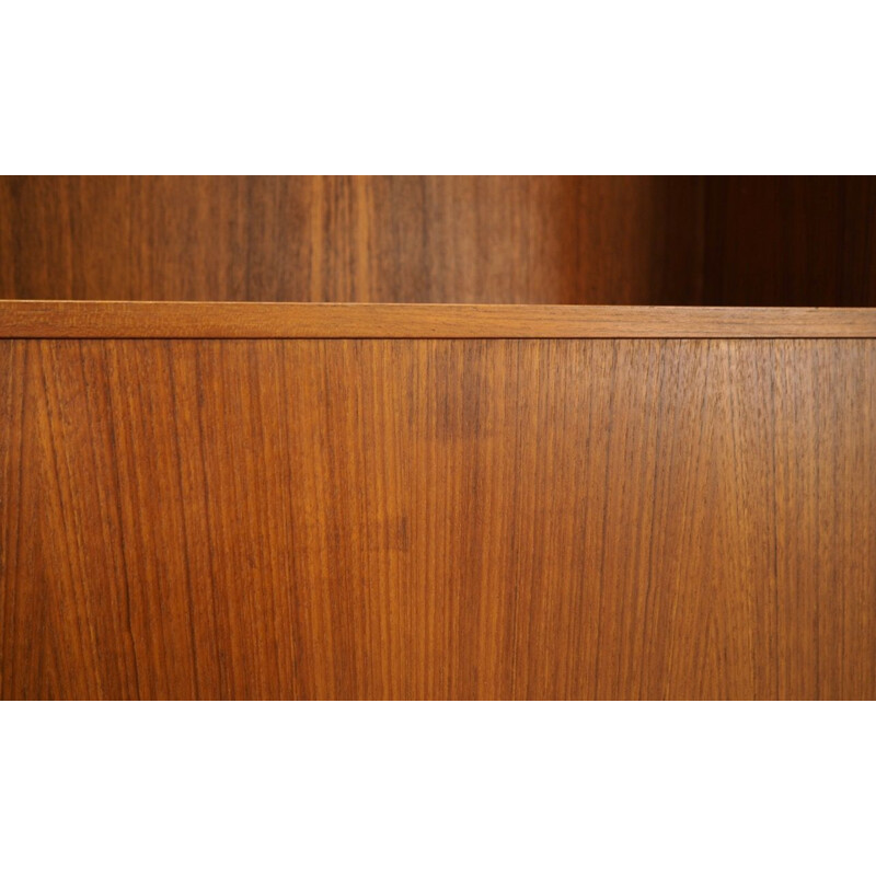 Vintage teak bookcase by Brouer Mobelfabrik, 1960-70s