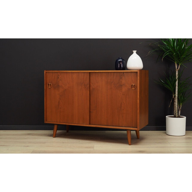 Vintage scandinavian teak cabinet, 1960-70s