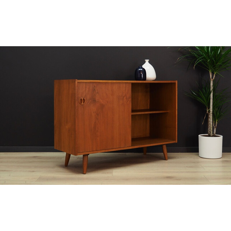 Vintage scandinavian teak cabinet, 1960-70s