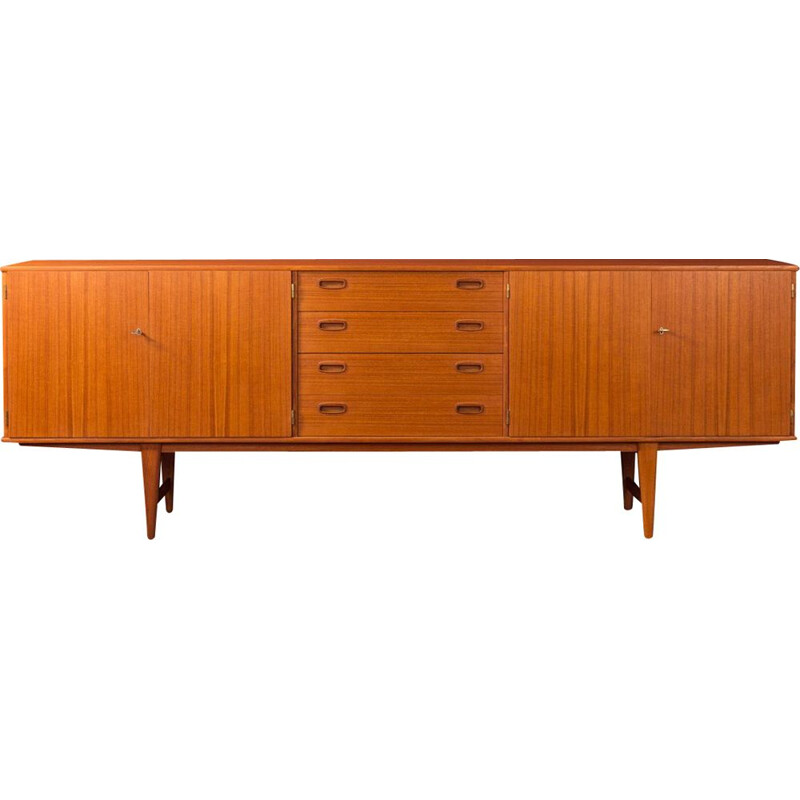 Teak german vintage sideboard, 1960s