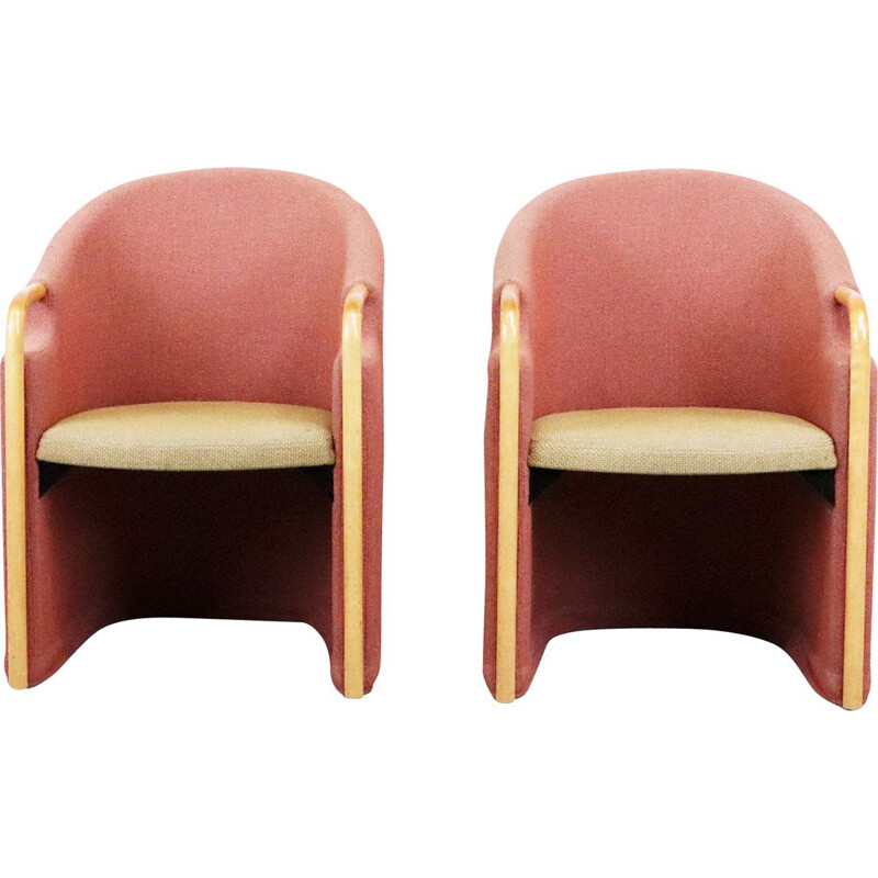 Pair of Swedish vintage armchairs, 1970