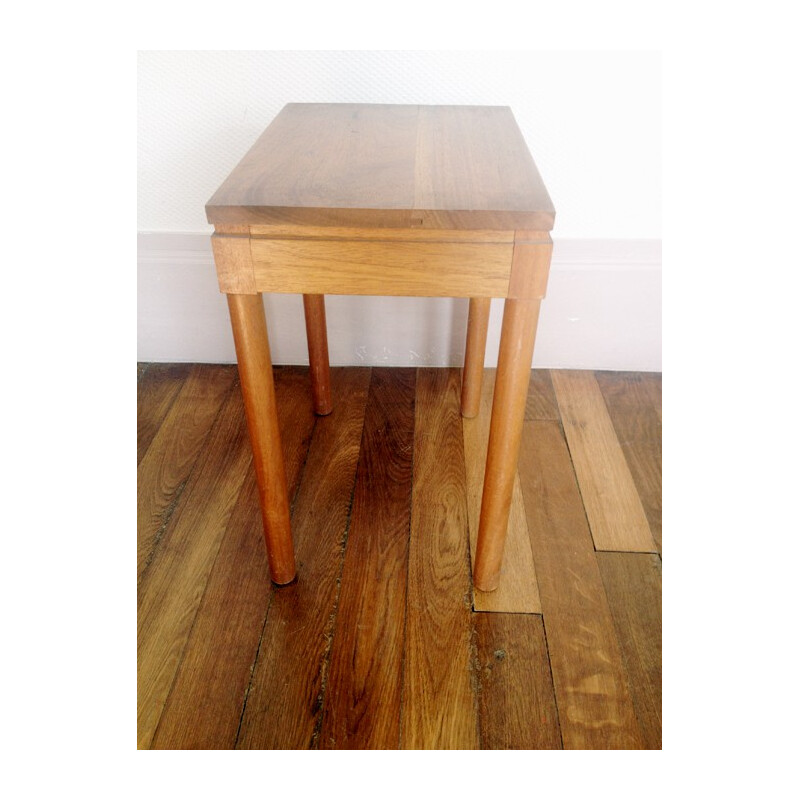 Vintage teak side table, Pierre GAUTIER-DELAYE - 1957