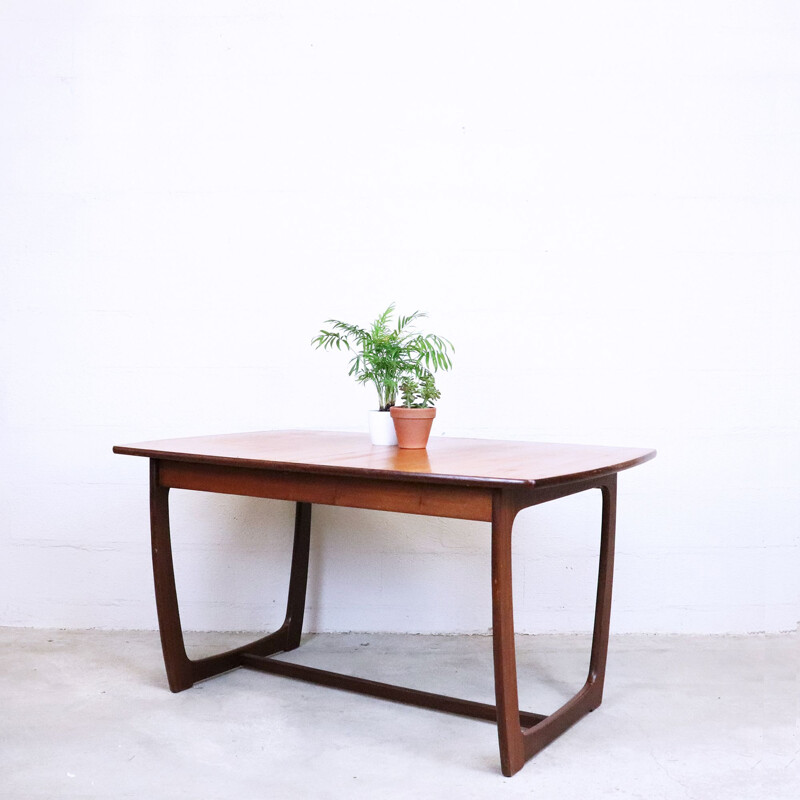 Vintage extensible teak dining table, Denmark, 1960