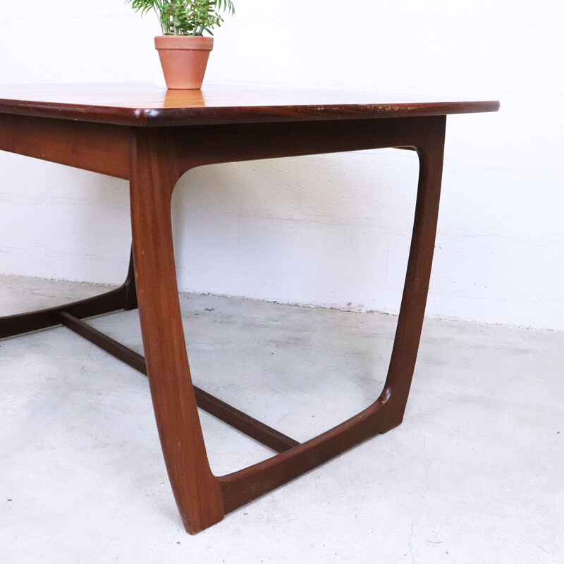 Vintage extensible teak dining table, Denmark, 1960