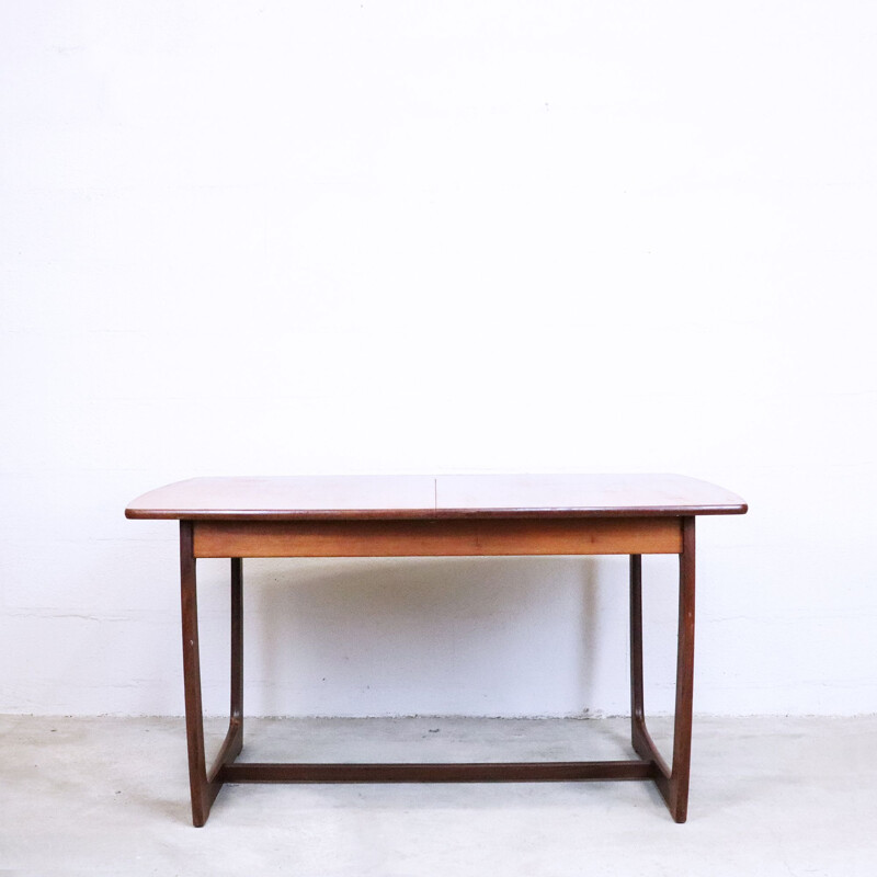 Vintage extensible teak dining table, Denmark, 1960