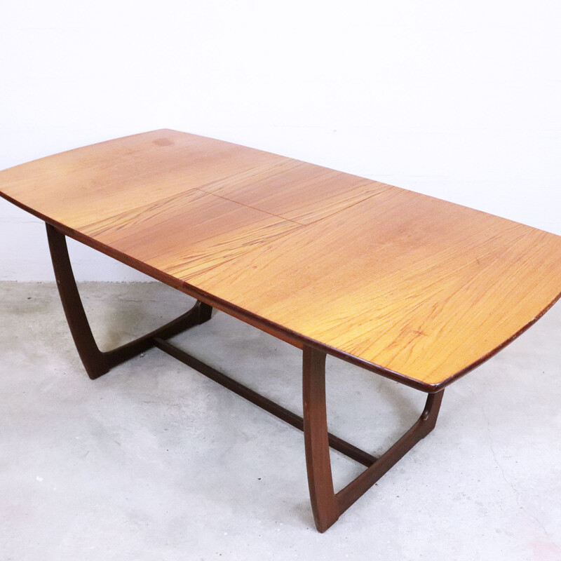 Vintage extensible teak dining table, Denmark, 1960