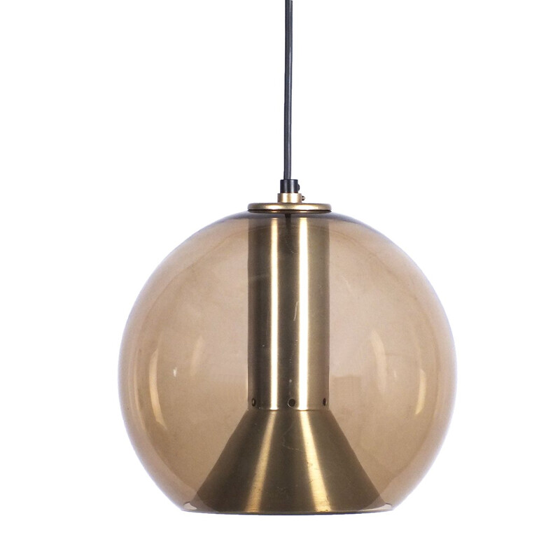 Vintage pendant "Globe" by Frank Ligtelijn for Raak, 1960