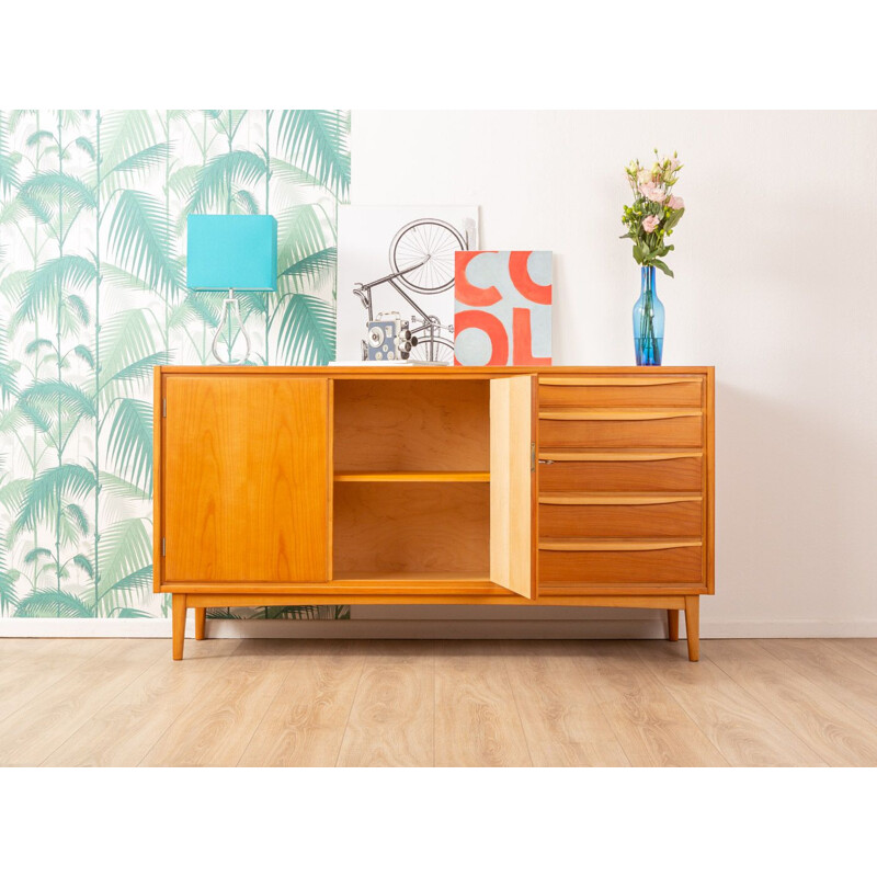 Vintage sideboard in cherry veneer, 1950