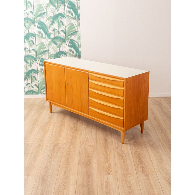 Vintage sideboard in cherry veneer, 1950