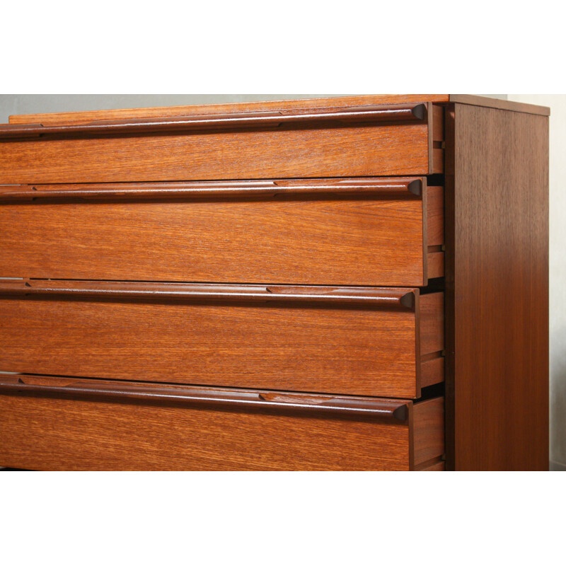 Vintage teak chest of drawers from Avalon, 1960s
