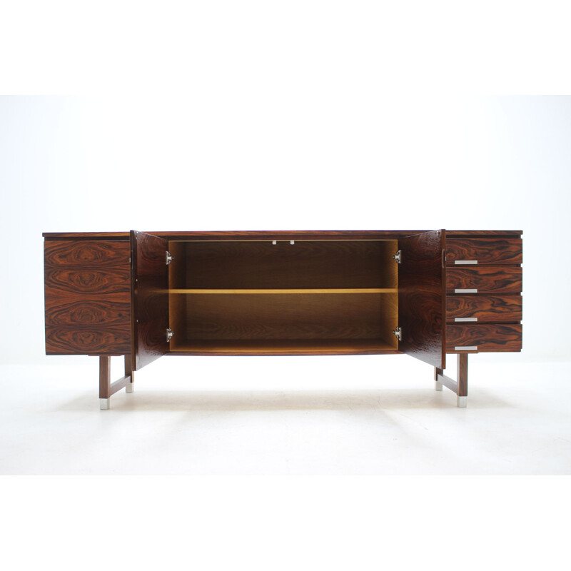 Vintage rosewood sideboard by Kai Kristiansen for FM Møbler, 1960s