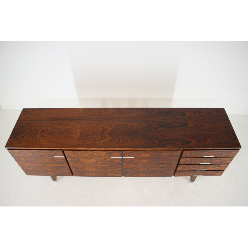 Vintage rosewood sideboard by Kai Kristiansen for FM Møbler, 1960s