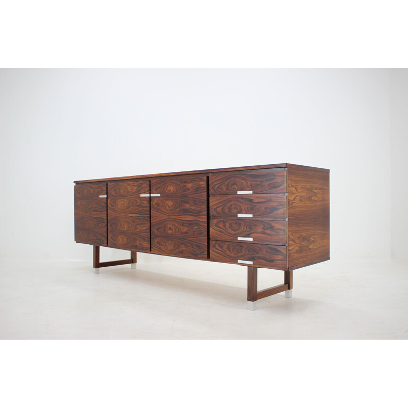 Vintage rosewood sideboard by Kai Kristiansen for FM Møbler, 1960s