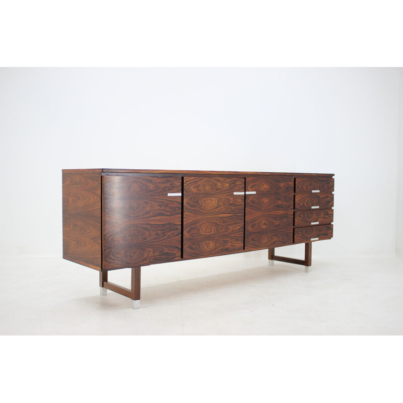 Vintage rosewood sideboard by Kai Kristiansen for FM Møbler, 1960s