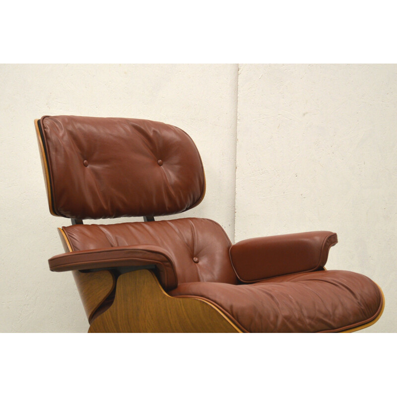 Vintage rosewood armchair by Charles Eames for Herman Miller, 1970s