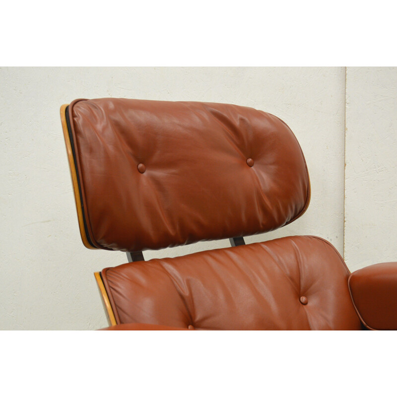 Vintage rosewood armchair by Charles Eames for Herman Miller, 1970s