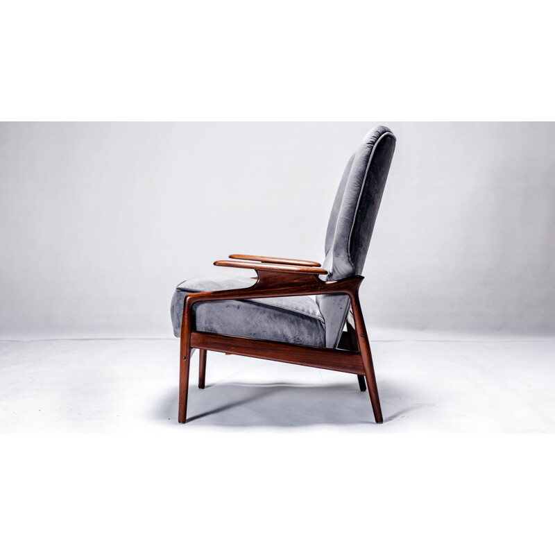 Vintage teak armchair by John Boné, 1960s