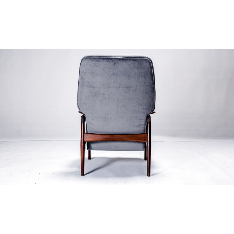 Vintage teak armchair by John Boné, 1960s