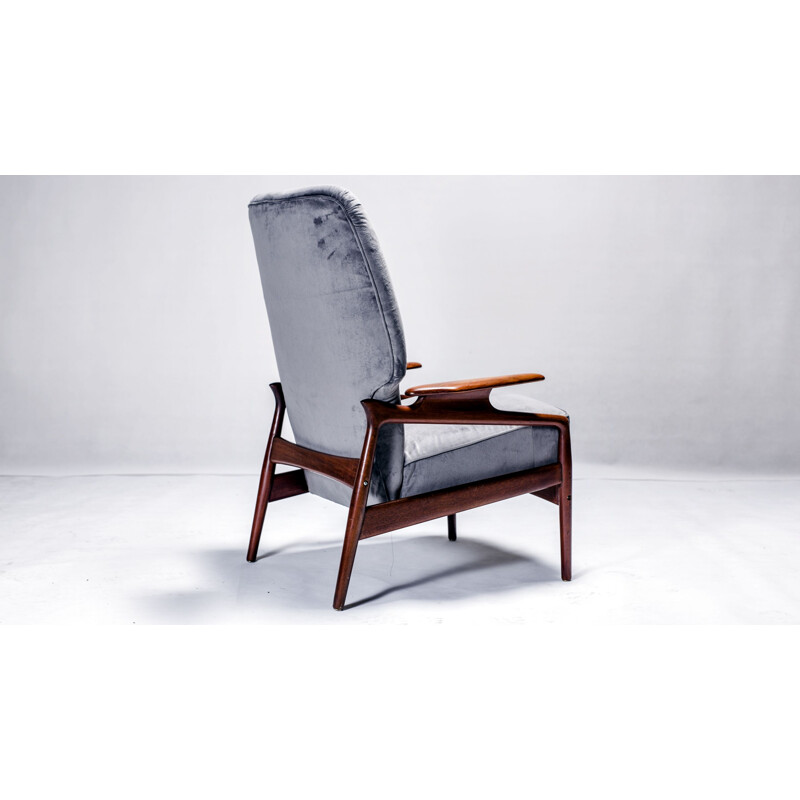 Vintage teak armchair by John Boné, 1960s