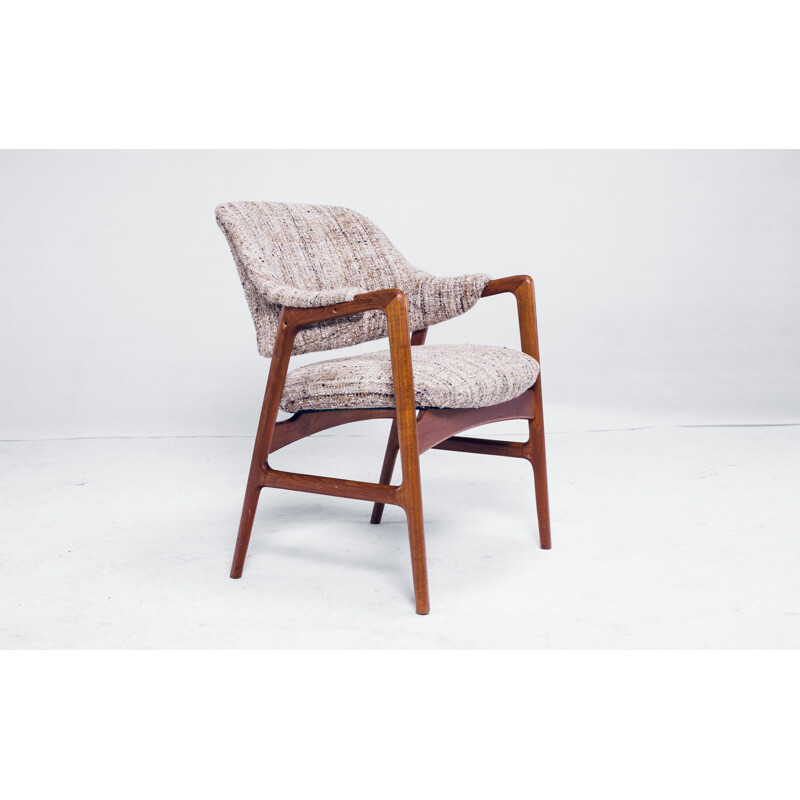 Vintage teak armchair by Ingmar Relling for Westnofa, 1960s