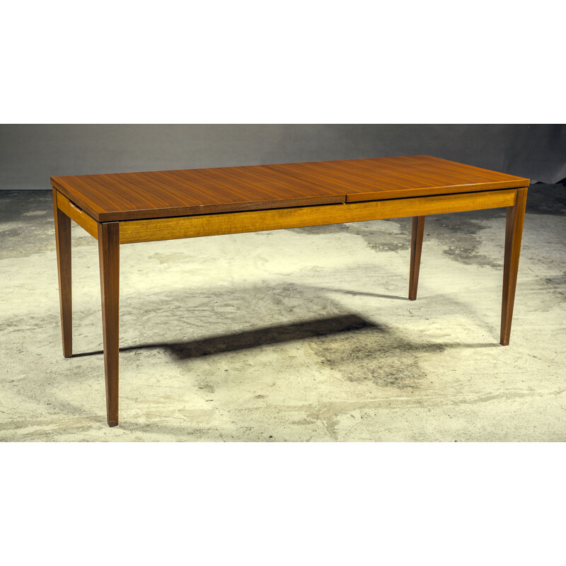  Vintage walnut folding coffee table, 1960s