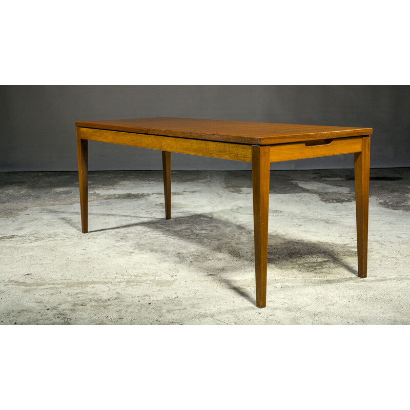  Vintage walnut folding coffee table, 1960s