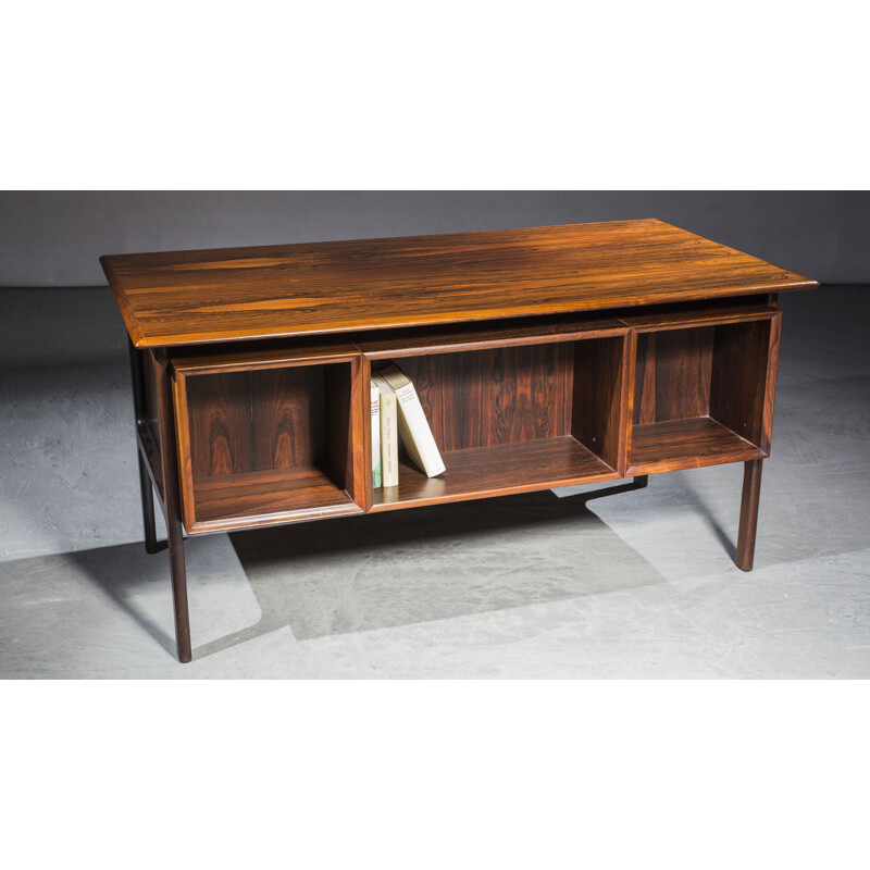 Vintage rosewood desk by Arne Vodder for Sibast, 1960s