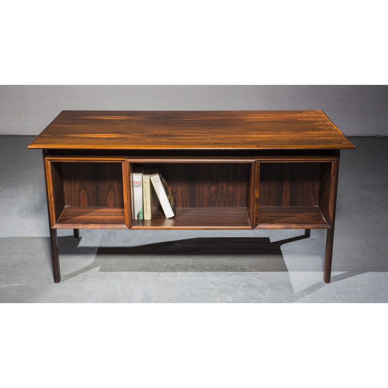 Vintage rosewood desk by Arne Vodder for Sibast, 1960s