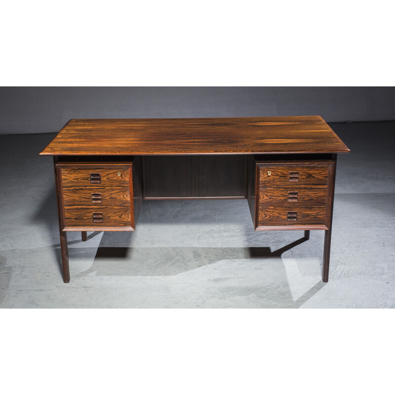 Vintage rosewood desk by Arne Vodder for Sibast, 1960s