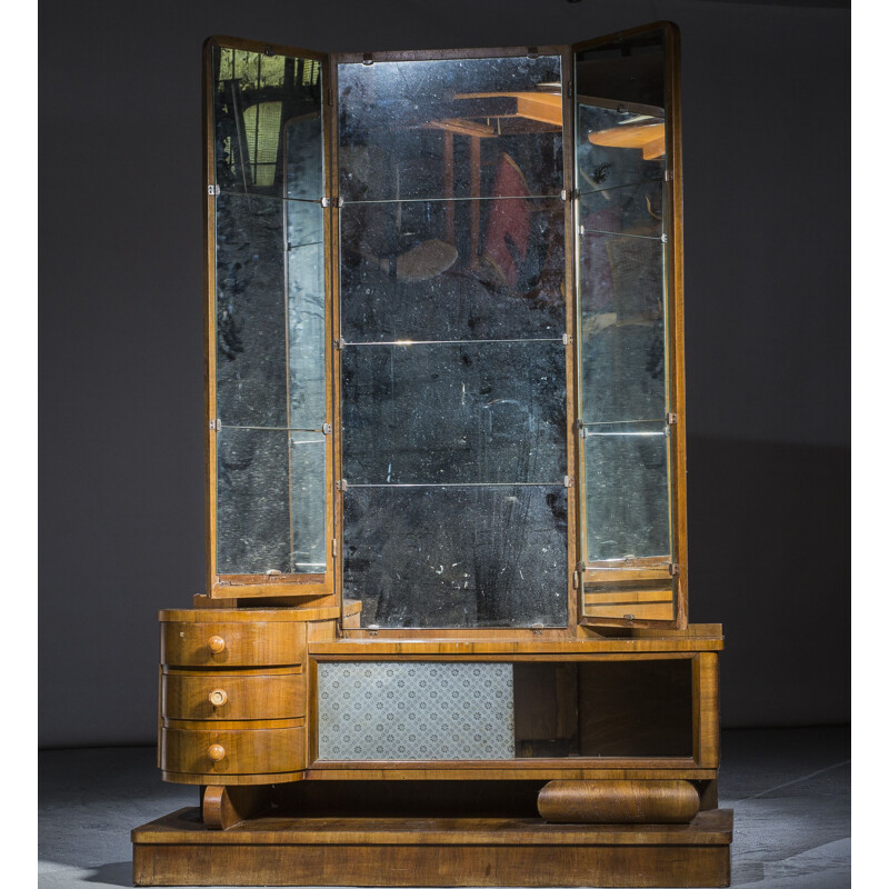 Vintage art deco dressing table, 1920s