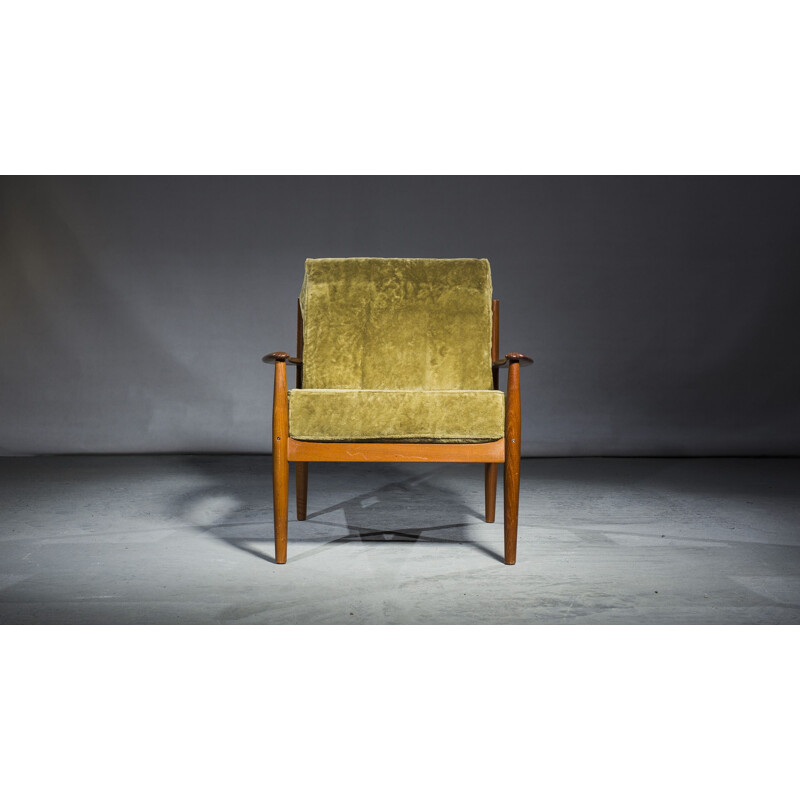 Vintage armchair by Grete Jalk for France & Søn, 1960s