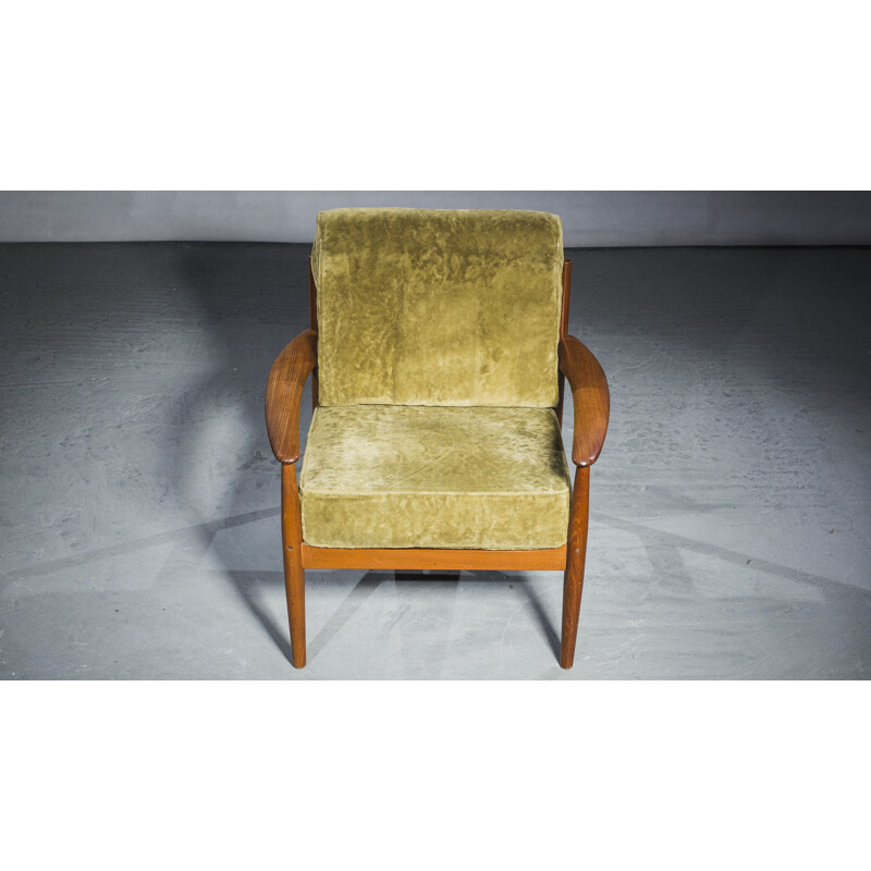 Vintage armchair by Grete Jalk for France & Søn, 1960s