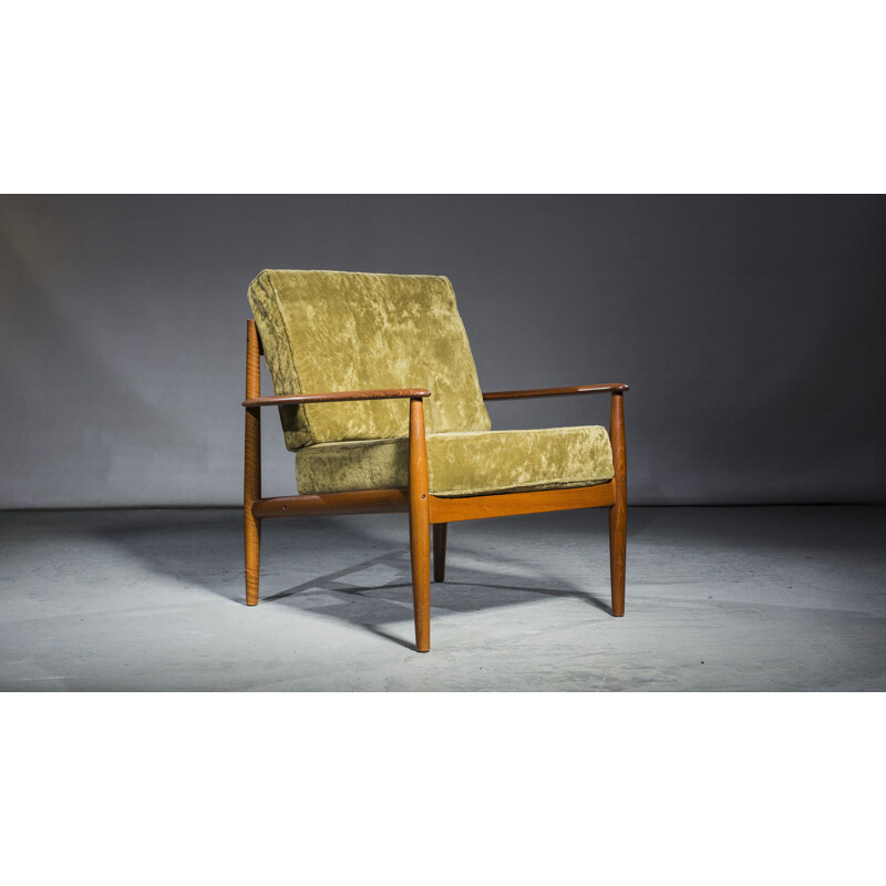 Vintage fauteuil van Grete Jalk voor Frankrijk