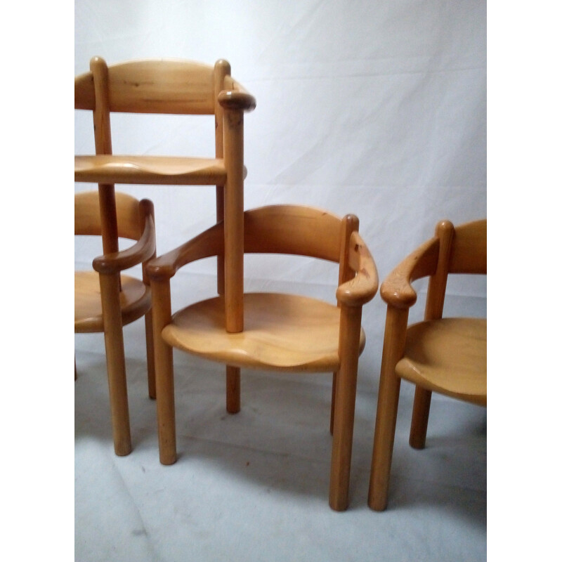 Ensemble de 4 fauteuils vintage par Rainer Daumiller pour Hirtshals Sawmill