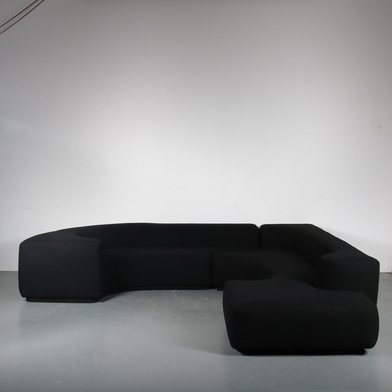 Vintage "Lara" sofa by Roberto Pamio, Renato Toso & Noti Massari for Stilwood, Italy, 1968